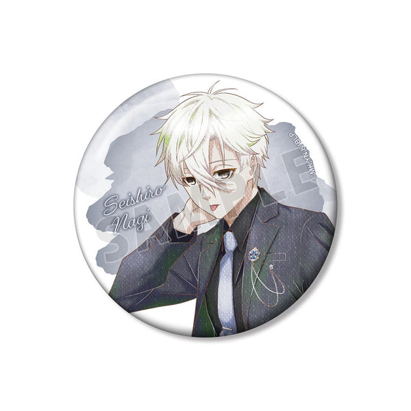 『ブルーロック』描き下ろし 凪 誠士郎 スーツモデルver. Ani-Art aqua label 75mm缶バッジ【202510再販】